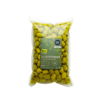 Mil Olivos Aceituna verde deshuesada 1.5kg
