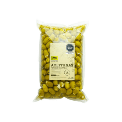 Mil Olivos Aceituna Verde con castañas 1.5kg