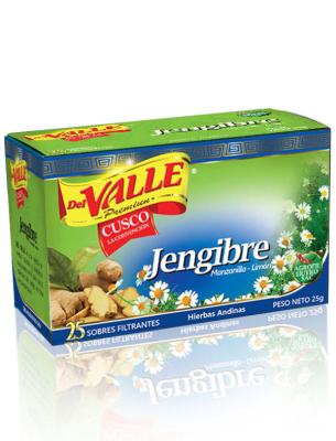 Del Valle Jengibre x25 Filtrantes