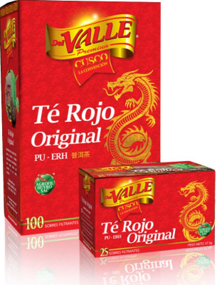 Del Valle Té Rojo x25 Filtrantes