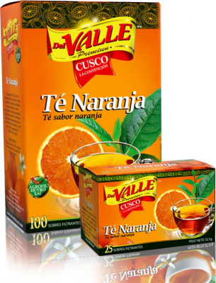 Del Valle Té Naranja x25 Filtrantes