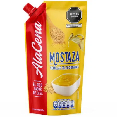 MOSTAZA ALACENA 400gr