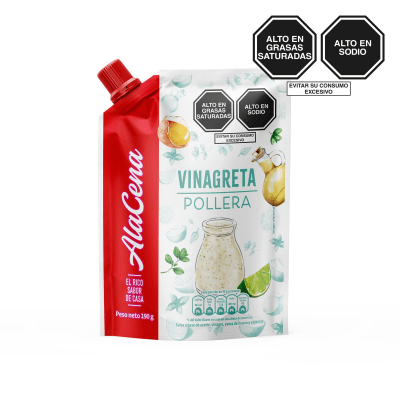 Vinagreta pollera alacena 190gr