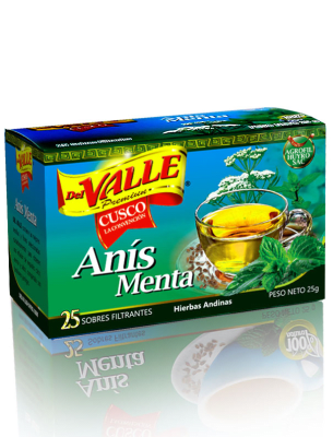 Del Valle Anís Menta x25 Filtrantes