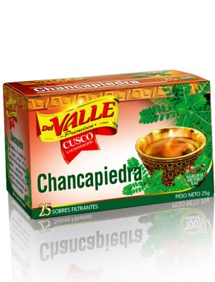 Del Valle Chancapiedra x25 Filtrantes