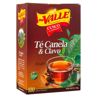 Del Valle Té, Canela y Clavo x100 Filtrantes