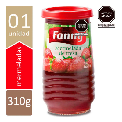 FANNY MERMELADA DE FRESA 310gr