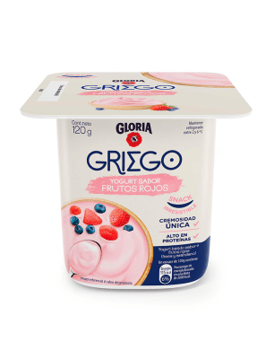 Yogurt Gloria griego Frutos Rojos 120gr