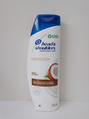 Shampoo HEAD & SHOULDERS Hidratación c/Aceite de Coco (375ml)