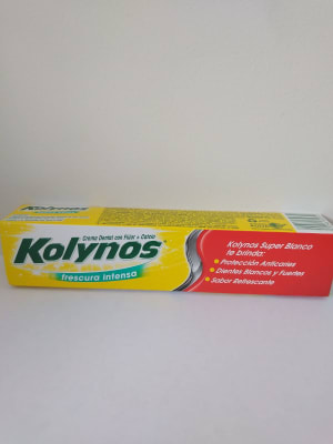 Crema Dental Kolynos Nuevo Súper Blanco Frescura Intensa