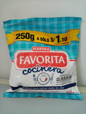 Harina Favorita Sin Prepara x 250gr
