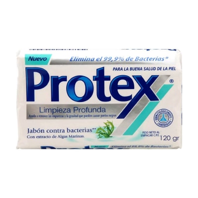Jabón Antibact. Protex Limpieza Profunda 120gr