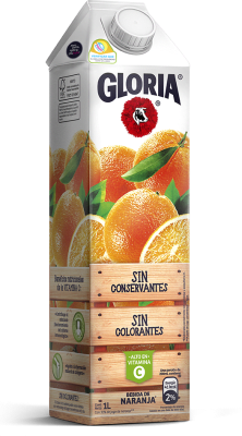 Bebida Gloria Naranja (1 Litro)