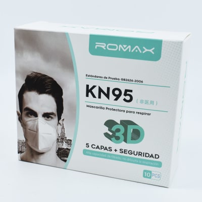 Mascarillas KN95 x Caja (10 Und)