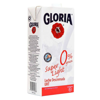 Leche Gloria Súper Light UHT en Caja x 1Litro