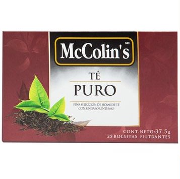 Mc Colins Té puro (Caja x 25 filtrantes)