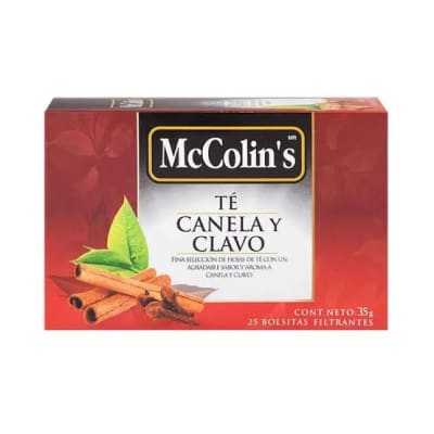 Mc Collins Té, Canela y Clavo (Caja x 25 Filtrantes)