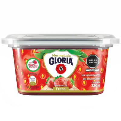 Mermelada de Fresa Gloria en pote x 320gr