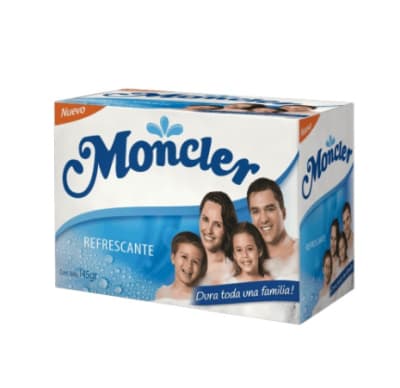 Jabón Moncler Azul Refrescante