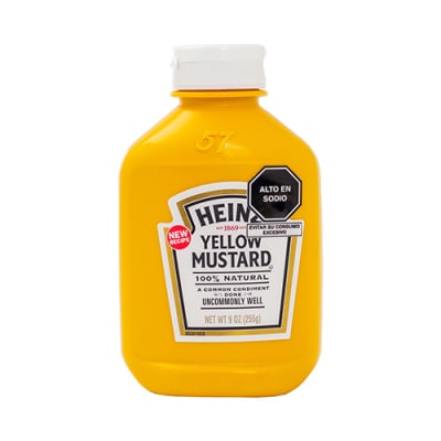 Mostaza HEINZ Frasco x 255gr