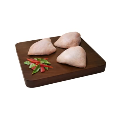 Muslo de pollo fresco x 7 und Rango bolsa