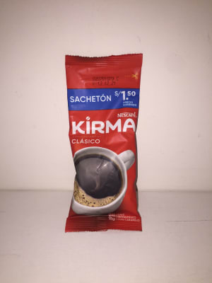 Café Instantáneo Kirma Clásico Sachetón 15gr