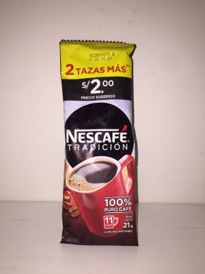 Café Instantáneo Nescafé Tradición