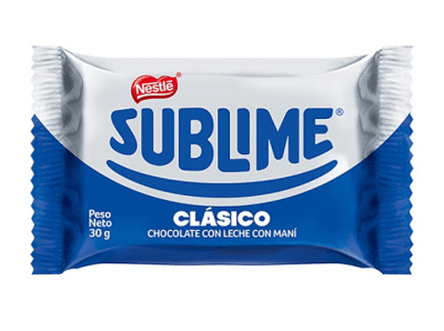 Chocolate Sublime Clásico Nestlé 30gr