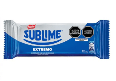Chocolate Sublime Extremo Nestlé 50gr