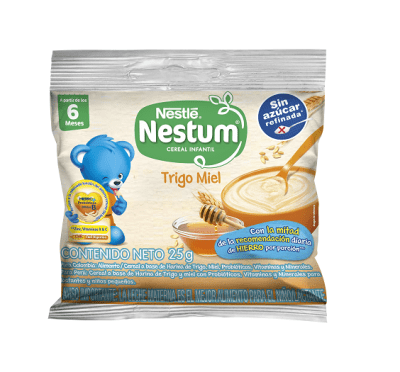 Cereal Infantil Nestum Trigo Miel 25gr