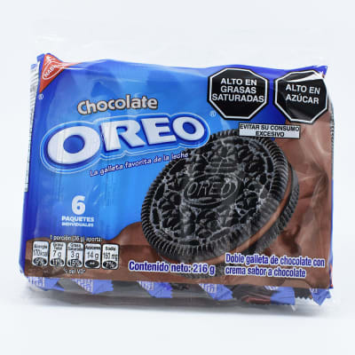 Galleta Oreo Chocolate Pack x 6Und