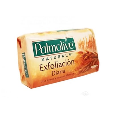 Jabón de Tocador PALMOLIVE Exfoliación Diaria C/Avena y Azúcar morena 