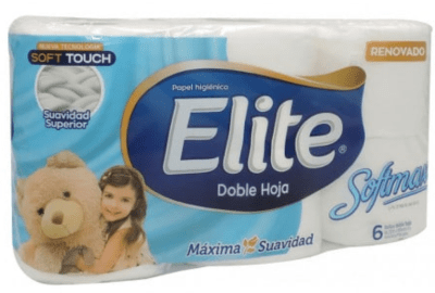 Papel Higiénico Elite Softmax x 6 unidades (21 metros)
