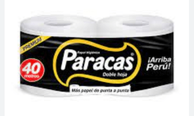 Papel Higiénico Paracas Premium  X 2 Unidades (40 metros)