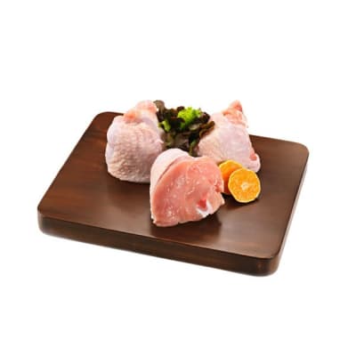 Pechuga de pavita en trozos cong. en Bolsa (Rango 1.40 a 1.60 Kg)