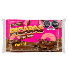Galletas Picaras fresa pasión 