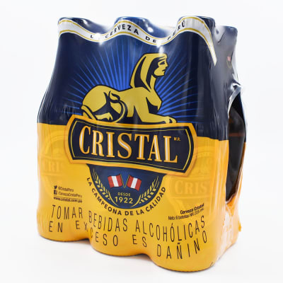 Cerveza Cristal Six pack
