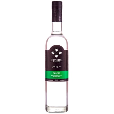 Pisco Cuatro Gallos Puro Italia 700ml