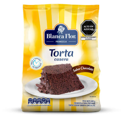 Premezcla Blanca Flor Torta Casera Chocolate 800gr