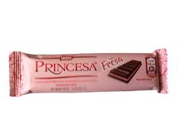 Chocolate Princesa Fresa Nestlé en Barra 