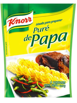 Puré de Papa Knorr en sobre x 125gr