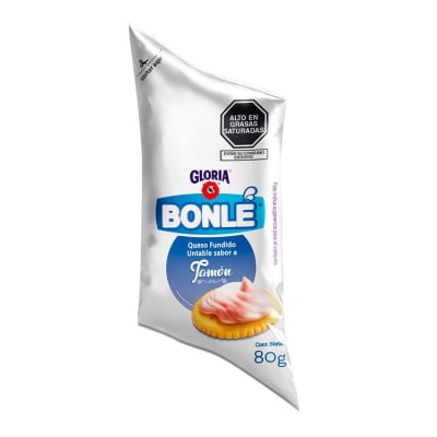 Queso Fundido Untable sabor a Jamón  Bonlé Gloria