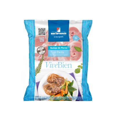 Rodaja de Pierna de Pavita bolsa x 500 Gr.