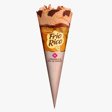 Helado Frío Rico Caramelo con Sal de Maras Cono x 130ml