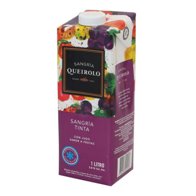 SANGRIA TINTA CON JUGO SABOR A FRUTAS