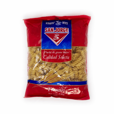 Fideos Tornillo San Jorge 250gr
