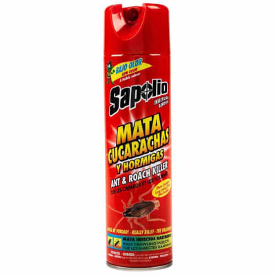 Insecticida Spray Sapolio Mata Cucaracha y Hormiga (360ml)