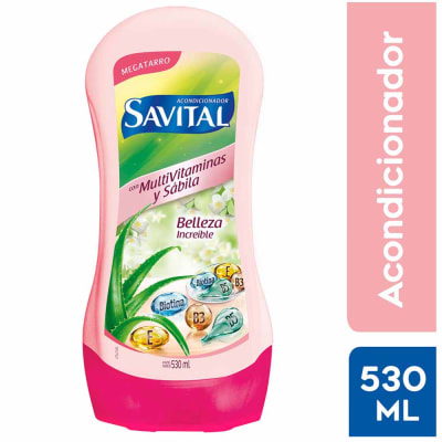 Savital Acondicionador Multivitaminas y Sábila 530ml