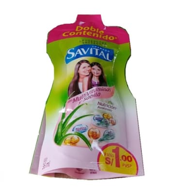 Savital Shampoo Multivitaminas y Sábila x 36 ml