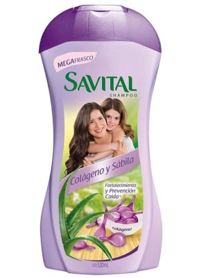 Savital Shampoo Colágeno y Sábila x 530ml